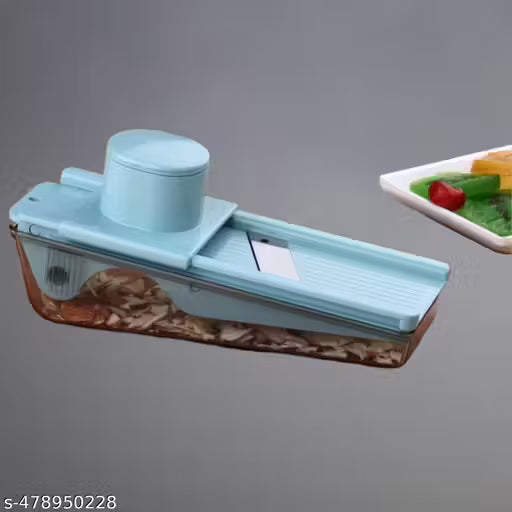 Manual Dry Fruit Slicer - Stainless Steel Blade Cutter for Kitchen and Home Use - Perfect for Chopping Herbs, Garlic, Ginger - Durable ABS Plastic Construction - Easy to Use and Clean